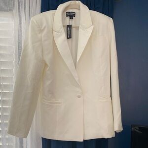Pretty Little Thing Dressy White Blazer